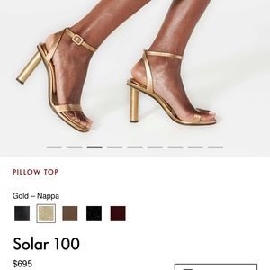 Creator of Jimmy Choo - Tamara Mellon Solace 100 Nappa size 38